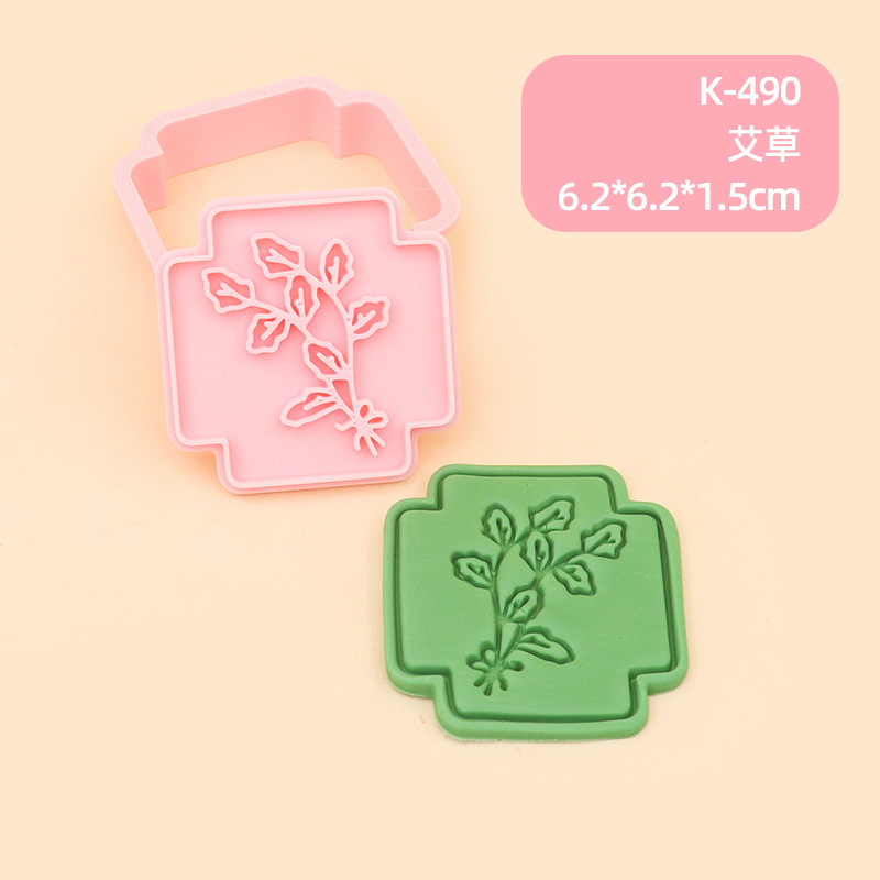 Molde de galletas de dibujos animados del Festival del Bote del Dragón, molde realista para galletas del Festival del Bote del Dragón, herramienta de repostería 3D tipo prensa para fondant.