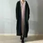 过膝超长款新款宽松毛衣