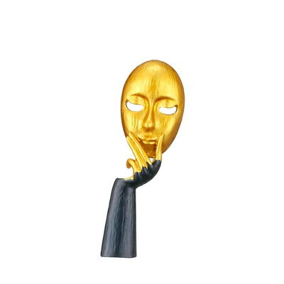 American Retro Design Sense Mask: Yaxa sancaqları