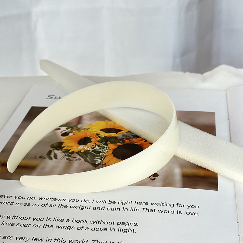 Material handmade, sponge headband, hair accessory