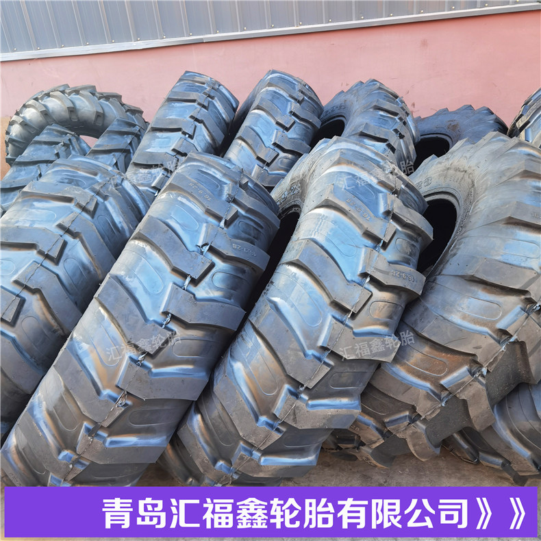 厂价批发工程机械两头忙轮胎16.9-28挖掘机轮胎R-4工程人字花12层
