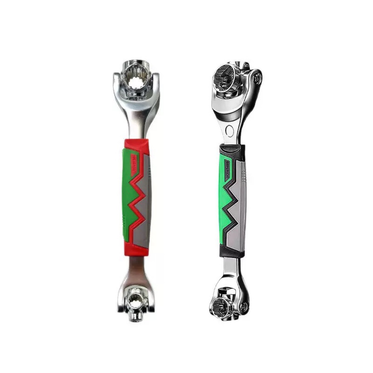 Llave de manguito hexagonal giratoria universal de 360 grados grande 52 en uno multifuncional de acero de alto carbono hueso llave de manguito