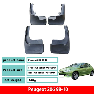 Mudguard original Peugeot 206 car