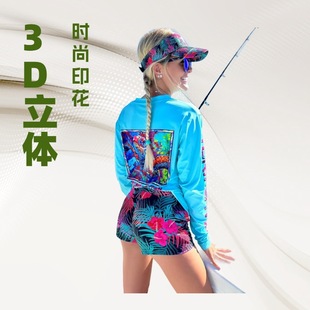 American Tormenter Fishing Clothing Women's Long-Sleeved Sun Protection Upf50 Sun Protection Women's Fishing Shirt Tormenter Manufacturer