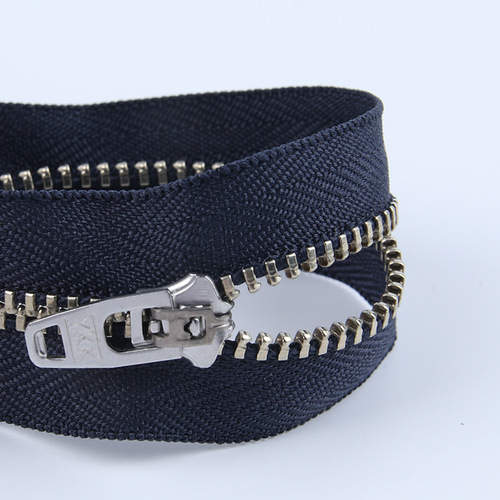 YKK No. 3 Antique Bronze Closed-End Spring Slider, No. 4 Electroplated Brass Closed YG Metal Zipper for Pants and Belts