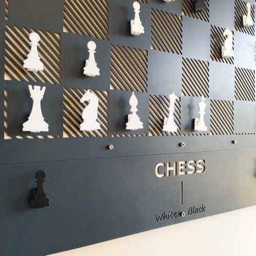Cross-Border Giant Wall Chess Magnetic International Chess and Checkers Set