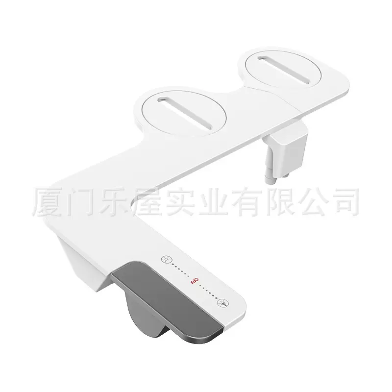 枪灰色洁身器超薄不用电智能马桶盖洗屁股的神器净身妇洗器 外贸