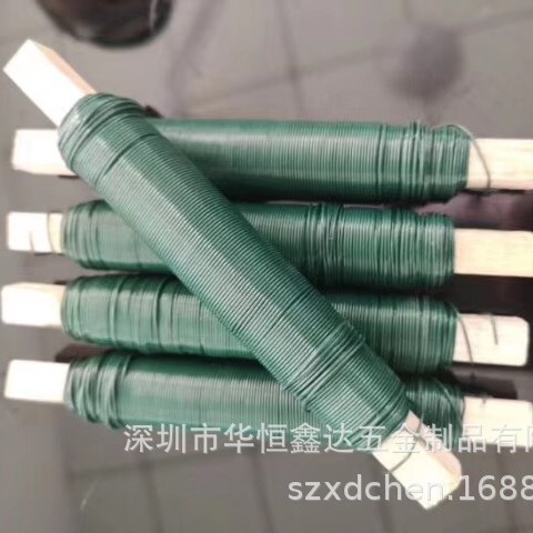 源头厂家优惠供应彩色铁丝小卷铁丝园艺线材木棒铁丝捆扎捆绑多彩