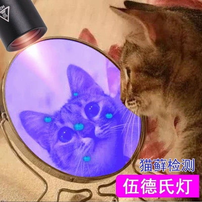 365 Uv Light Rechargeable Cat's UV fənərlər - standard-model-white-mirror-365nm-fast-charge
