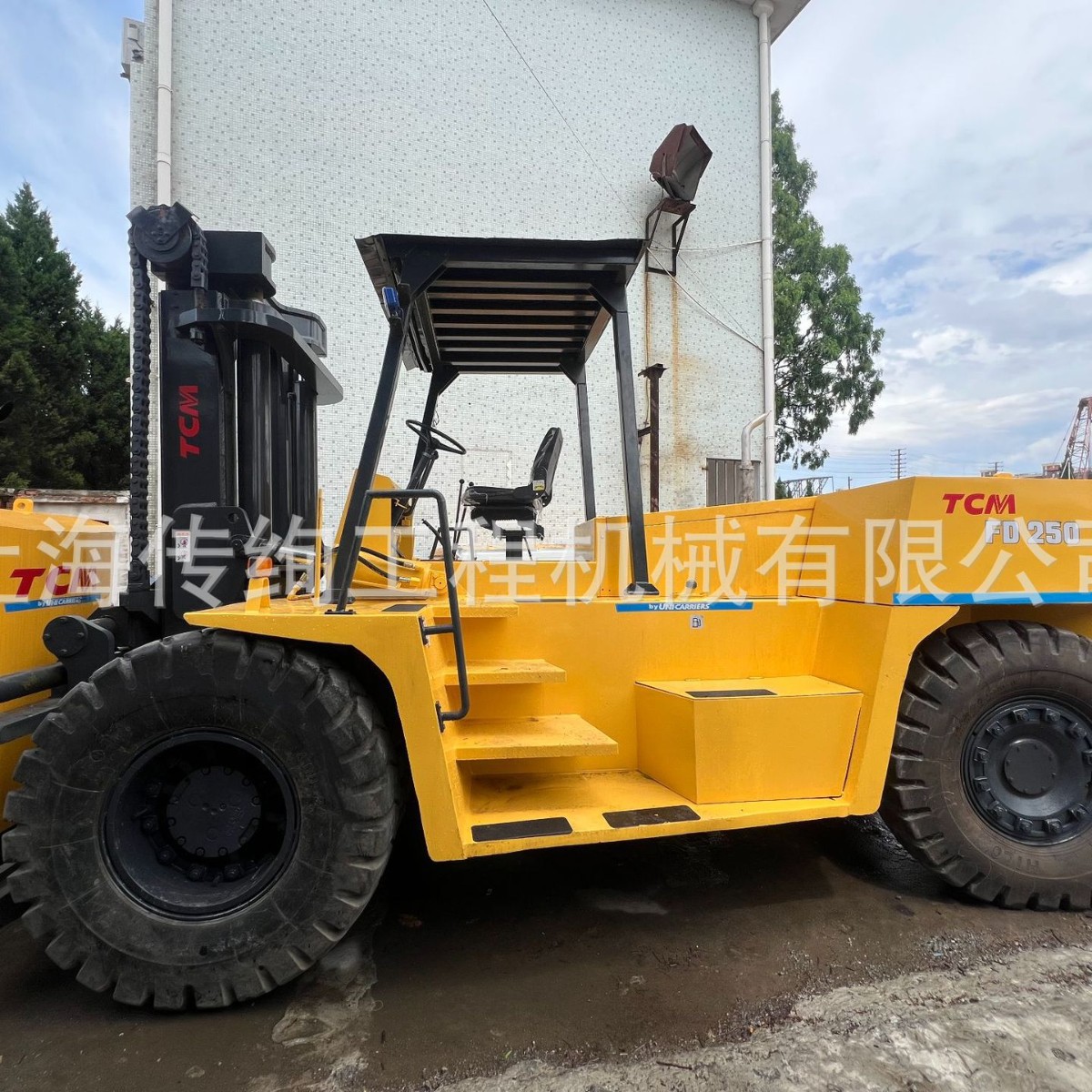 外贸出口二手叉车TCM25吨叉车电动叉车柴油叉车大型内燃式叉车