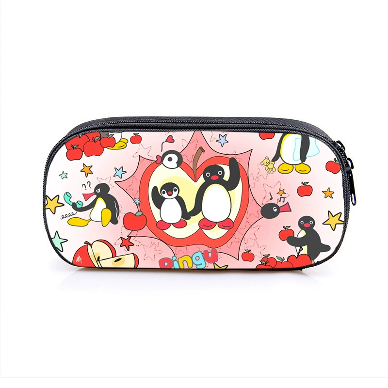 2025 Новый пенал с пингвином, милый мультяшный корейский детский простой пенал для школьников начальных классов, канцелярская коробка, оптовая торговля через границу, внешняя торговля