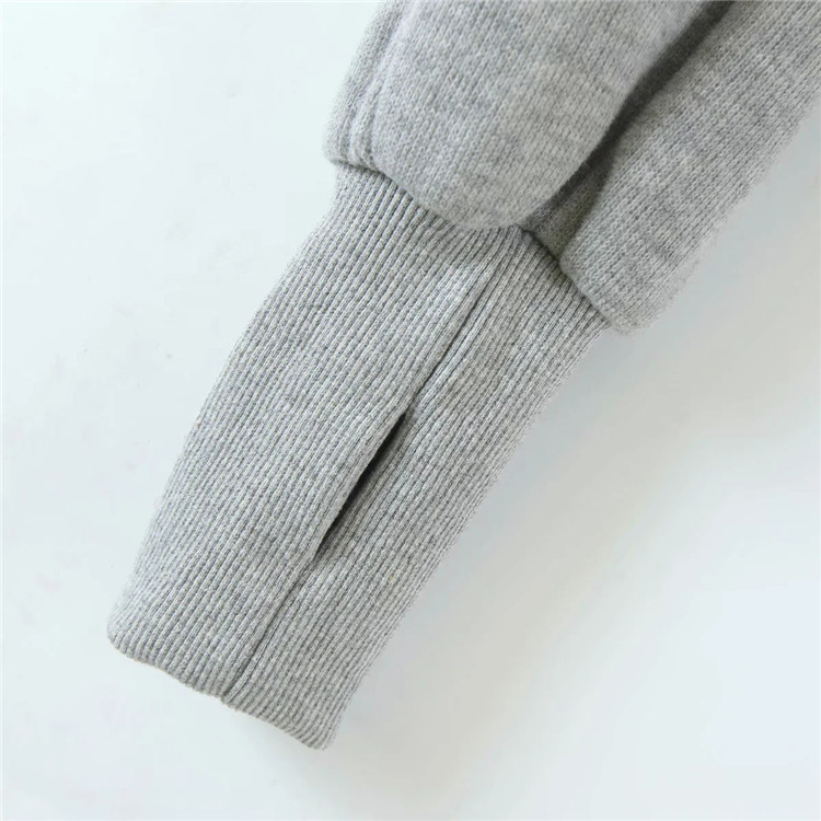 solid color cardigan hoodie NSLD31998