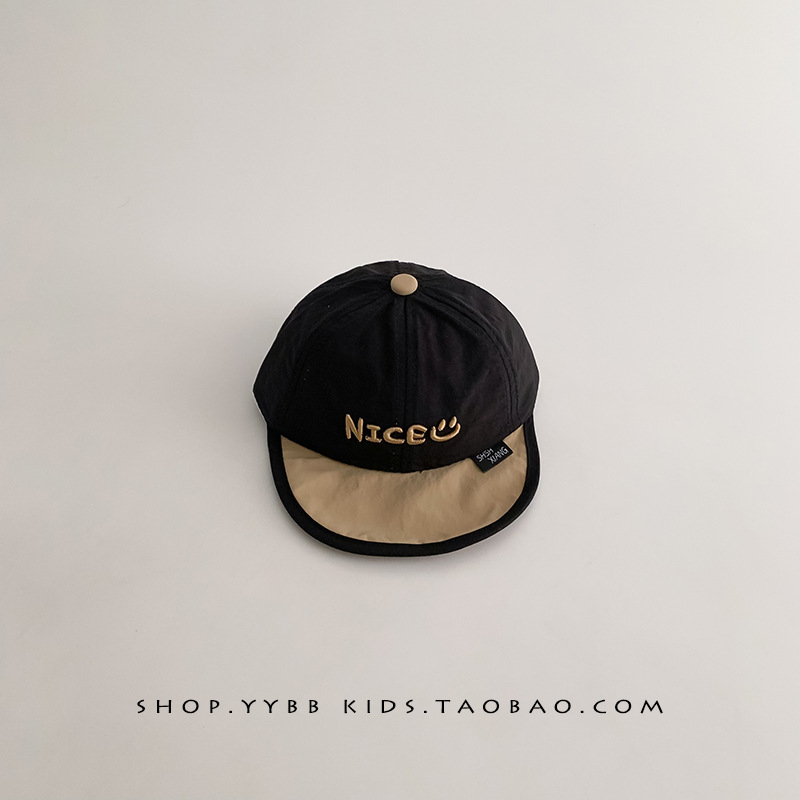 Sombreros para bebés primavera y otoño secado rápido sombrero de sombra para niños y niñas viajar sombrero de béisbol delgado protección solar pequeño mes de verano