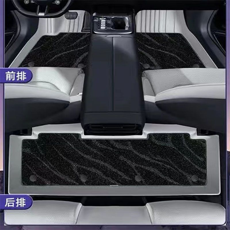 Universal Foot Pad — Toyota Dual Engine - galaxy-gray-double-layer-tpe-floor-mats-galaxy-carpet-camry-other-models-note-year-and-model