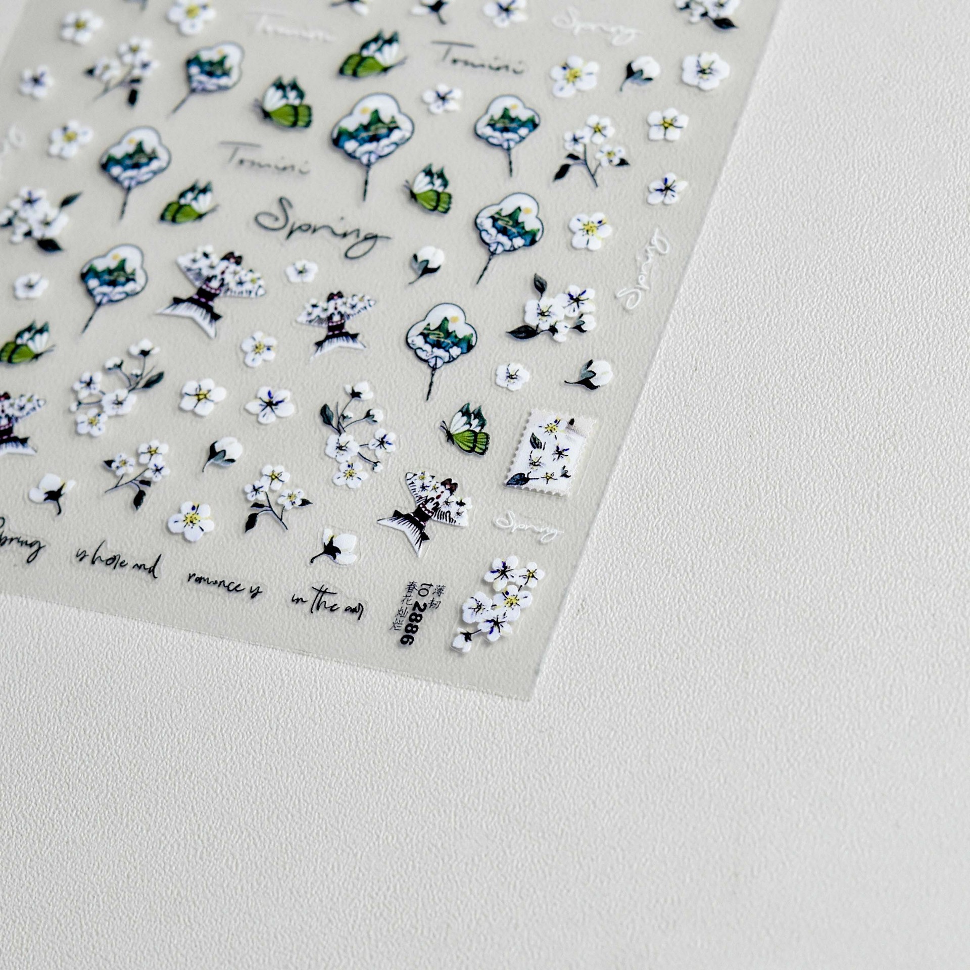 10g Weight Nail Patches Nail Supplies 1 Piece Quantity Plastic Material Cartoon Pattern Cartoon Style Style Cartoon Style Cartoon Plastic Nail Patches 1 Piece 6