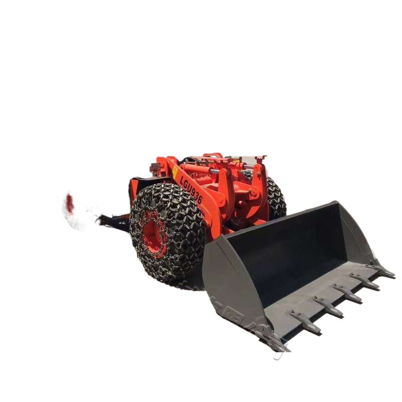 Minería raspador pequeño espacio construcción pequeño cargador pequeño túnel hidráulico material carretilla elevadora image 6