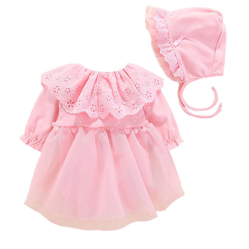Baby Girl's Dress for 0-1 Year Olds - Spring and Autumn Season