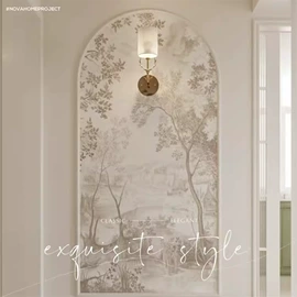 墙纸、壁纸;墙布