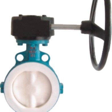 供应D371F4对夹式衬氟蝶阀