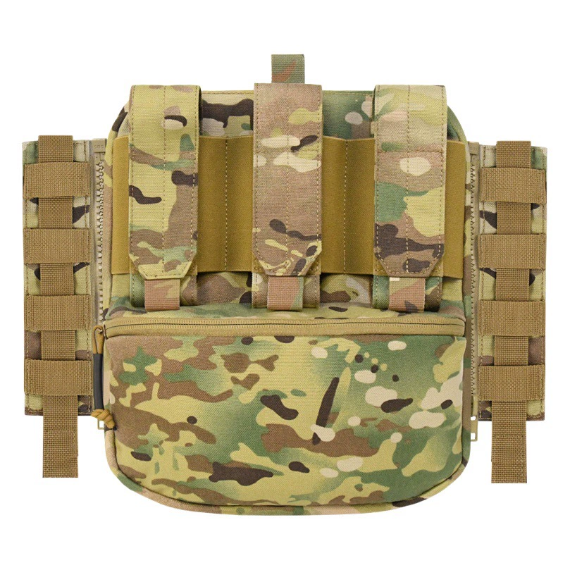 Жилет в стиле Liante на молнии с пряжкой спинка с сумкой 1000D нейлоновый тактический жилет сумка для хранения всякой всячины