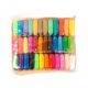 Factory wholesale school ultra light clay 36 color children plasticine diy primary school handmade toy clay suit