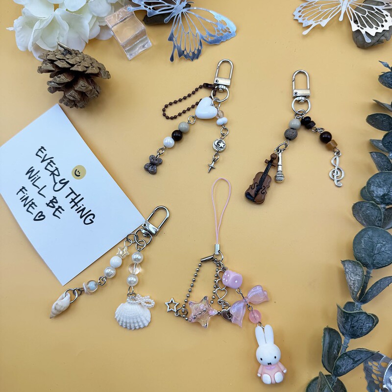 New Alloy Series Music-Themed Niche Bag Charms, Phone Chains, Earphone Chains, Keychains, Cute Pendants New Alloy Series Music-Themed Niche Bag Charms, Phone Chains, Earphone Chains, Keychains, Cute Pendants