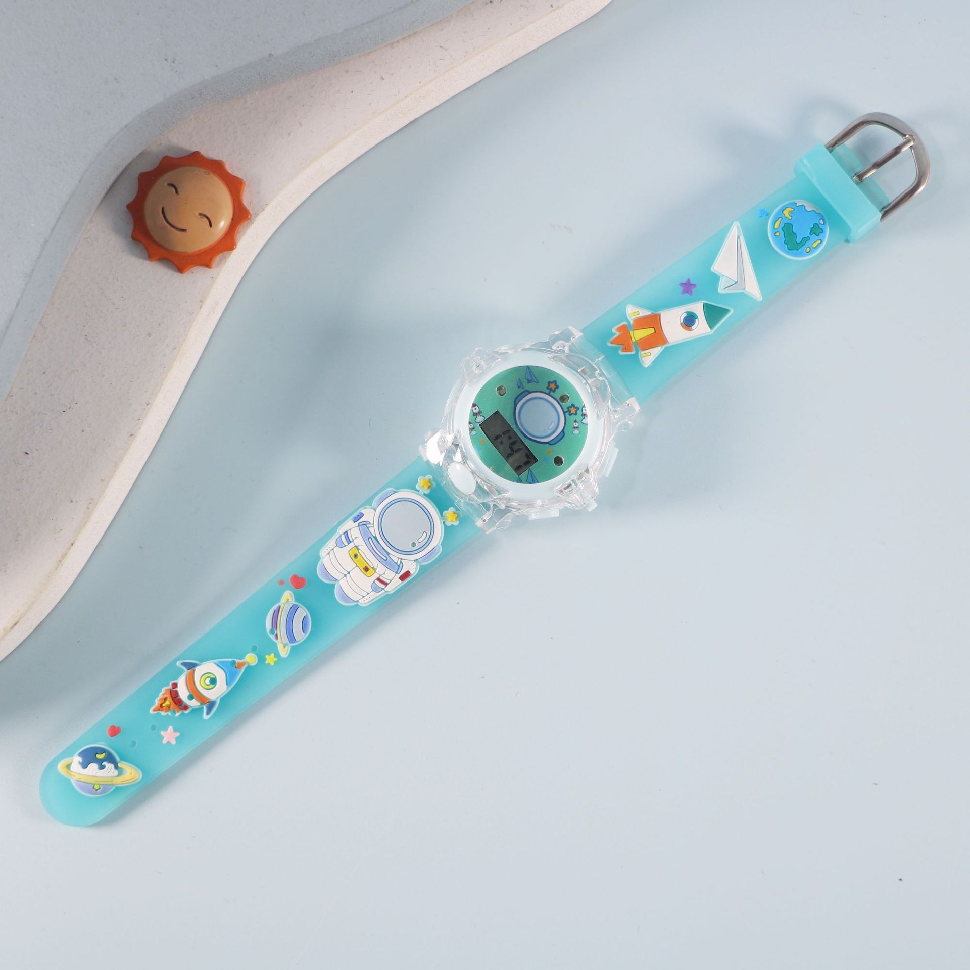Astronaut light blue