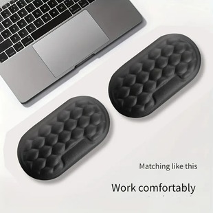 Amazon's Hottest Water Ripple Office Keyboard Hand Rest Silicone Mouse Pad Wrist Pad Wrist Rest Massage Artifact