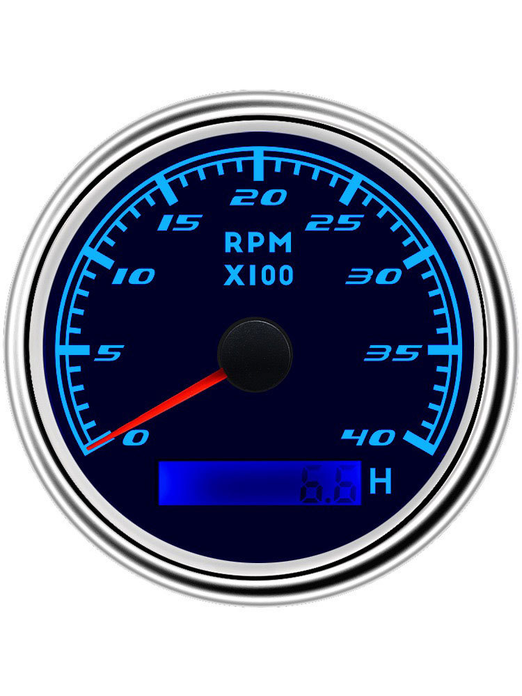 85mm Alternator W-Terminal Engine Tachometer Truck Yacht Car