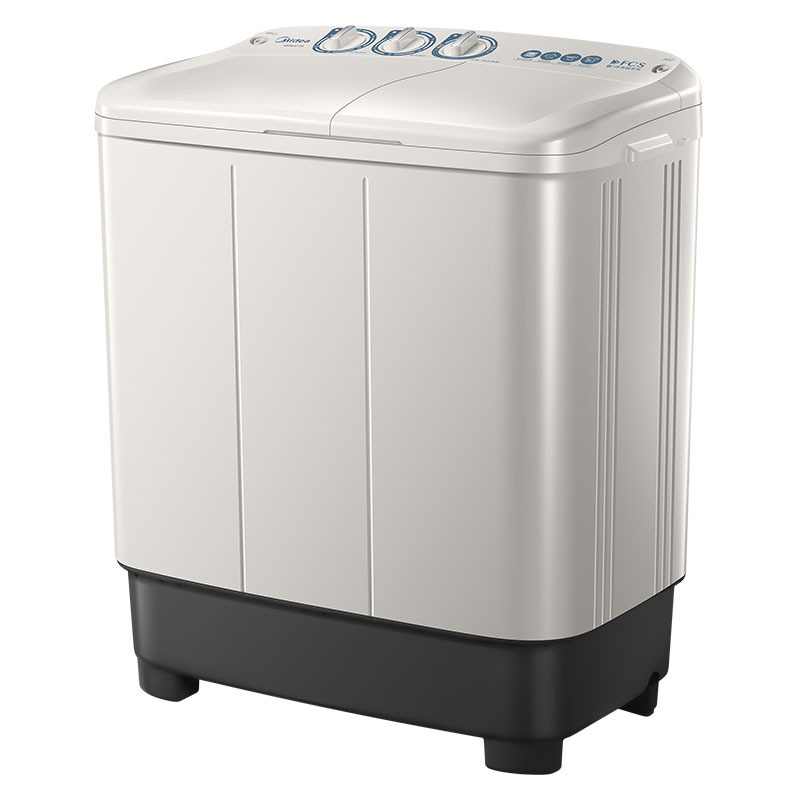 Midea/美的 MP8DS136大容量半自动家用租房双桶双缸波轮洗衣机8kg|undefined