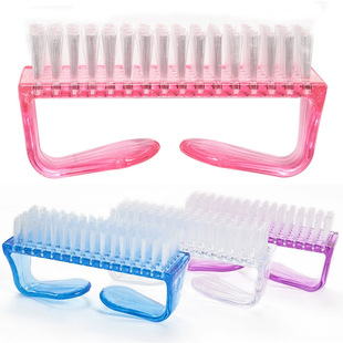 Nail art large plastic horn brush horn dust brush nail art special small brush to clean up nail dust