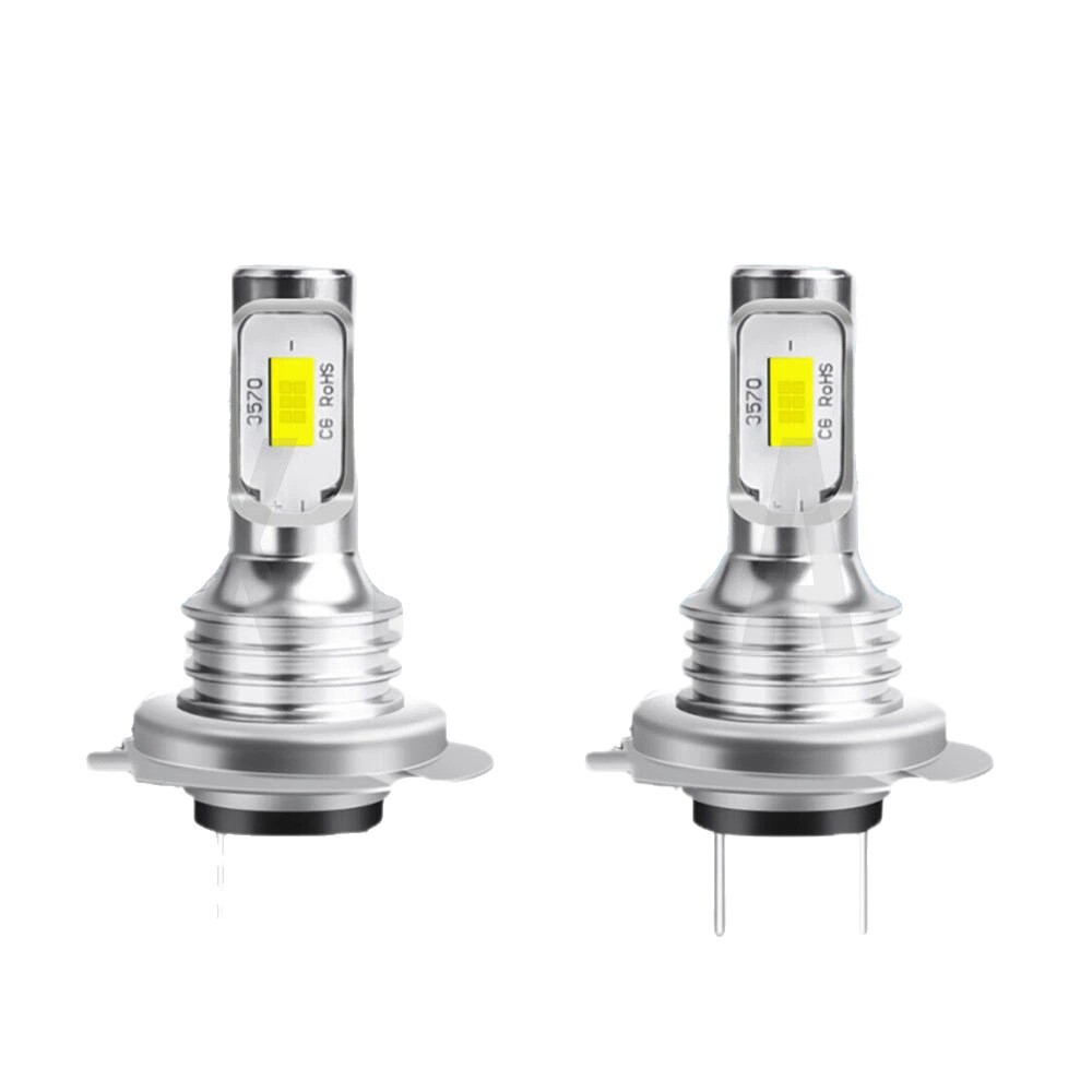 Faros de automóvil LED luz de niebla H7 80W 3570 CSP luz de niebla delanteros de motocicleta luz blanca hielo luz azul