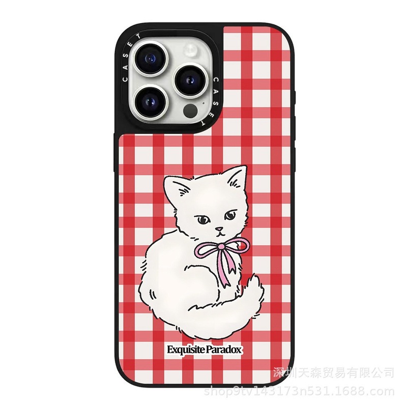 CASET联名以爱之名适用苹果iPhone16ProMax手机壳15pro潮牌13镜面|undefined