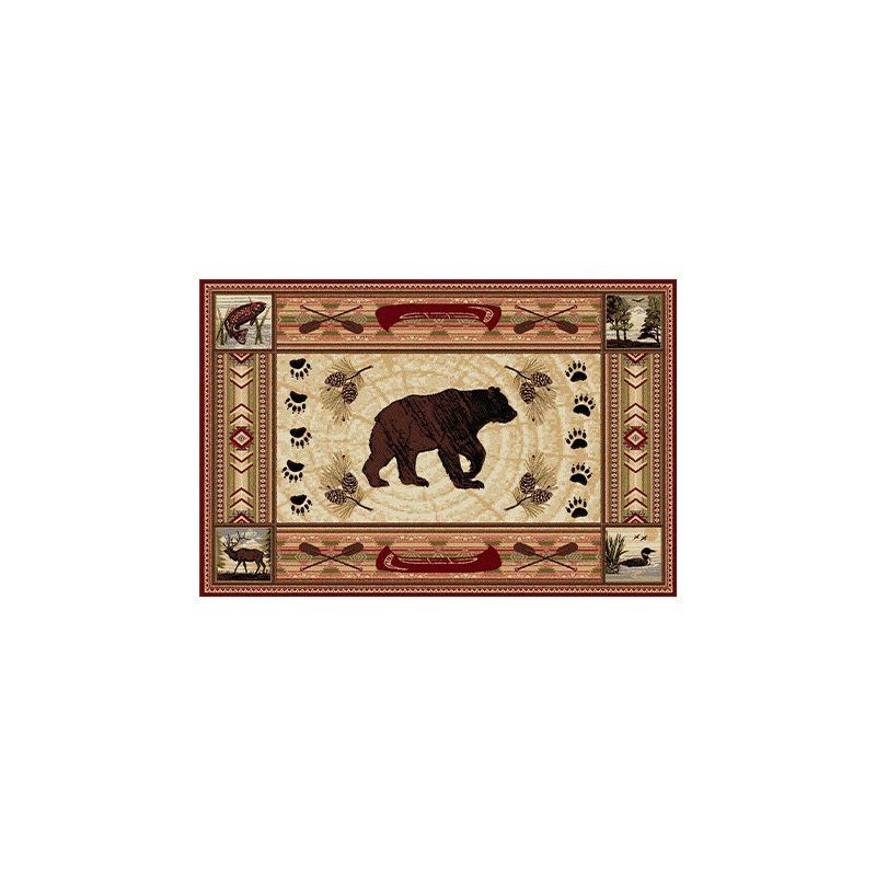 (Cross-border trading), country carpet for living room for bed, non-slip sofa, American style