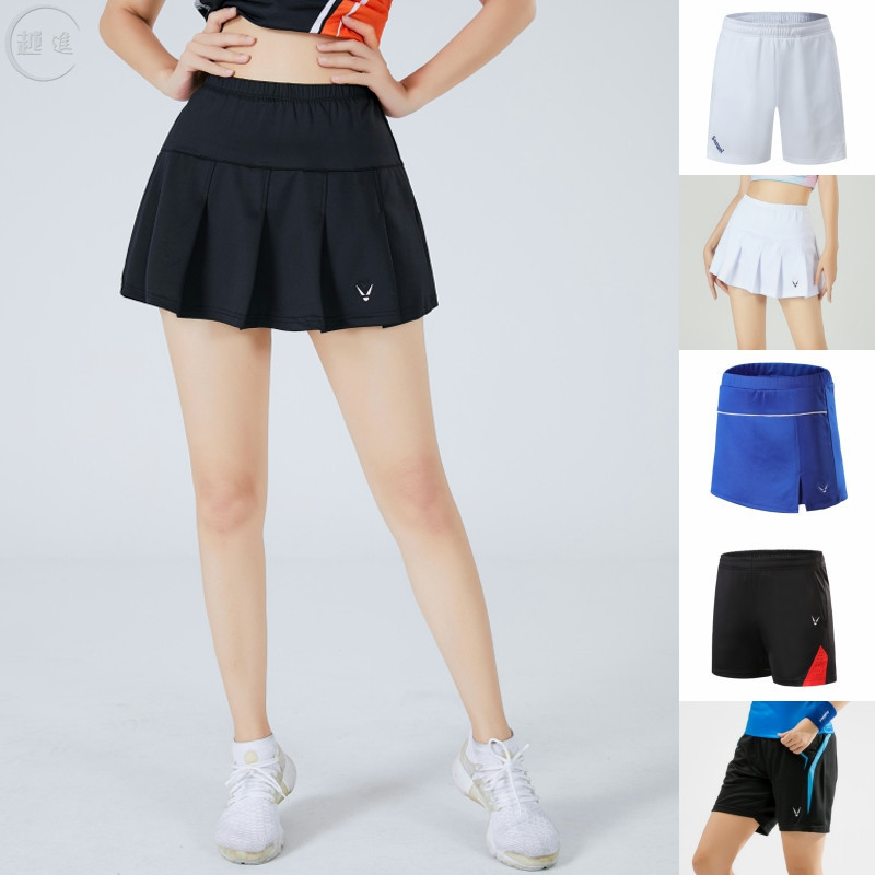 Quick-drying Breathable Badminton Short Pants Skirt Men's and Women's Summer Sports Shorts Table Tennis Pants Short Skirt Fitness Volleyball Pants Competition