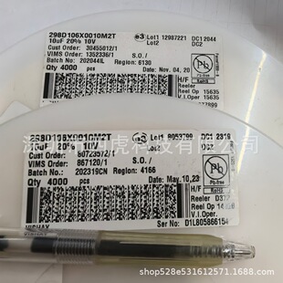 �g��� 298D106X0010M2T 10UF10V-J-0603 �zӡA �M�ں�ɫ�g���