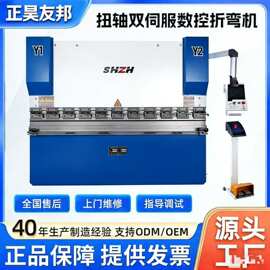 全自动液压WC67K扭轴双伺服数控折弯机3.2米数控双伺服折弯机