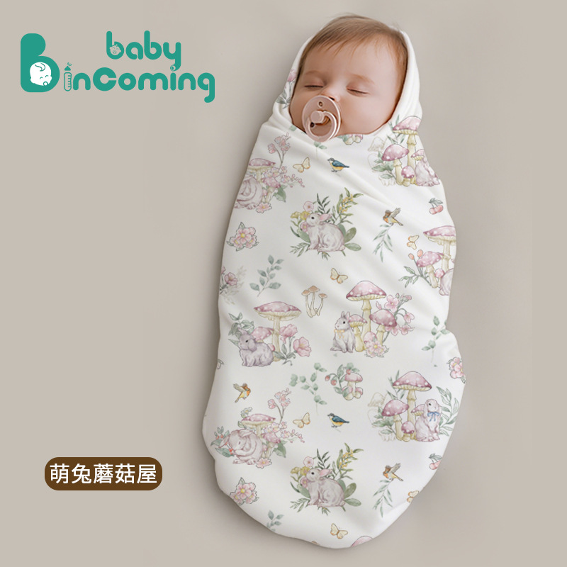 Cute rabbit mushroom house