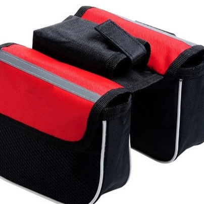 Tres-en-uno bolsa de bicicleta/bicicleta de montaña bolsa de sillín haz frontal bolsa tubo superior/bicicleta montar accesorios de equipo