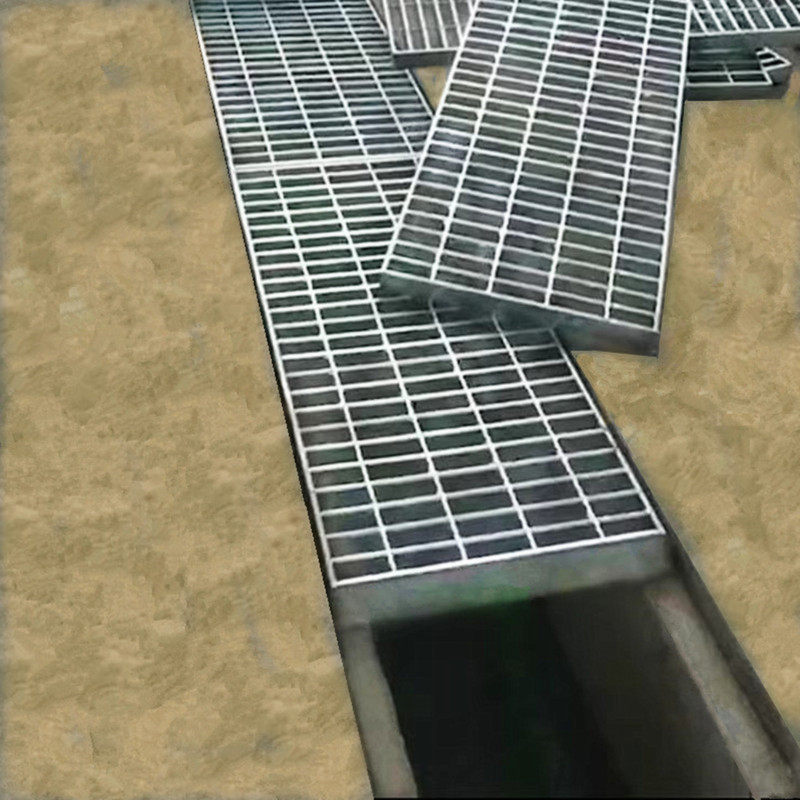 Hot-Dip Galvanized Steel Grating Sewer Ditch Linear Drainage Ditch Cover Stainless Steel Grating Mesh Rainwater Grate Hot-Dip Galvanized Steel Grating Sewer Ditch Linear Drainage Ditch Cover Stainless Steel Grating Mesh Rainwater Grate
