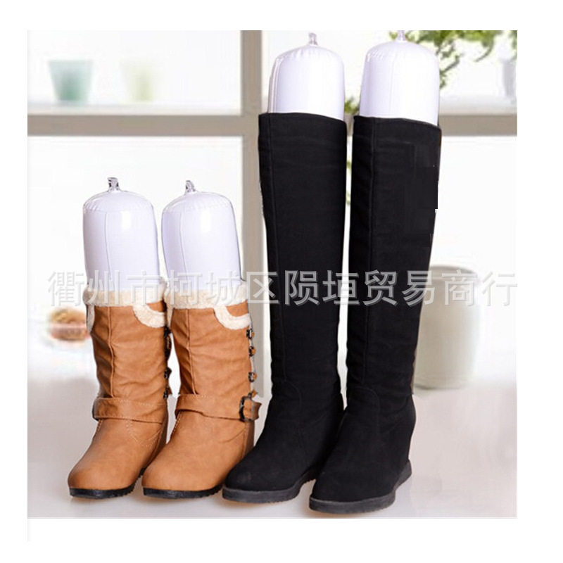 Transfronterizo inflable pie bota zapato titular conveniente de los hombres y las mujeres botas de cuero de alta expansor de zapatos de AliExpress Amazon deseo