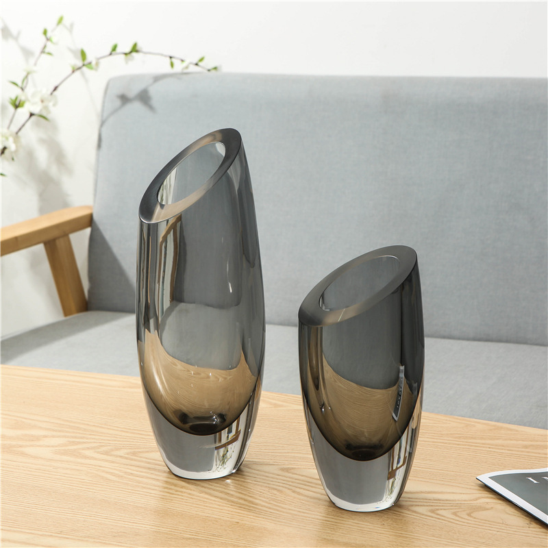 Modern creative glass decorations for living room
