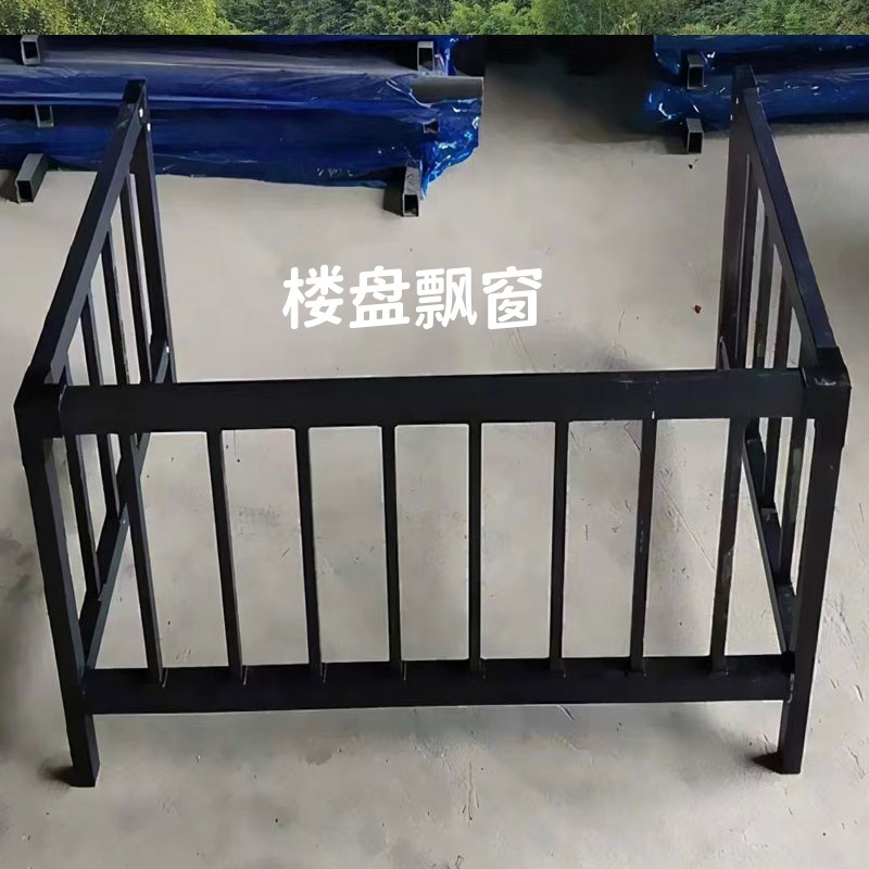 锌钢阳台护栏室外楼梯扶手户外别墅小区楼顶外墙围栏连廊防护栏杆