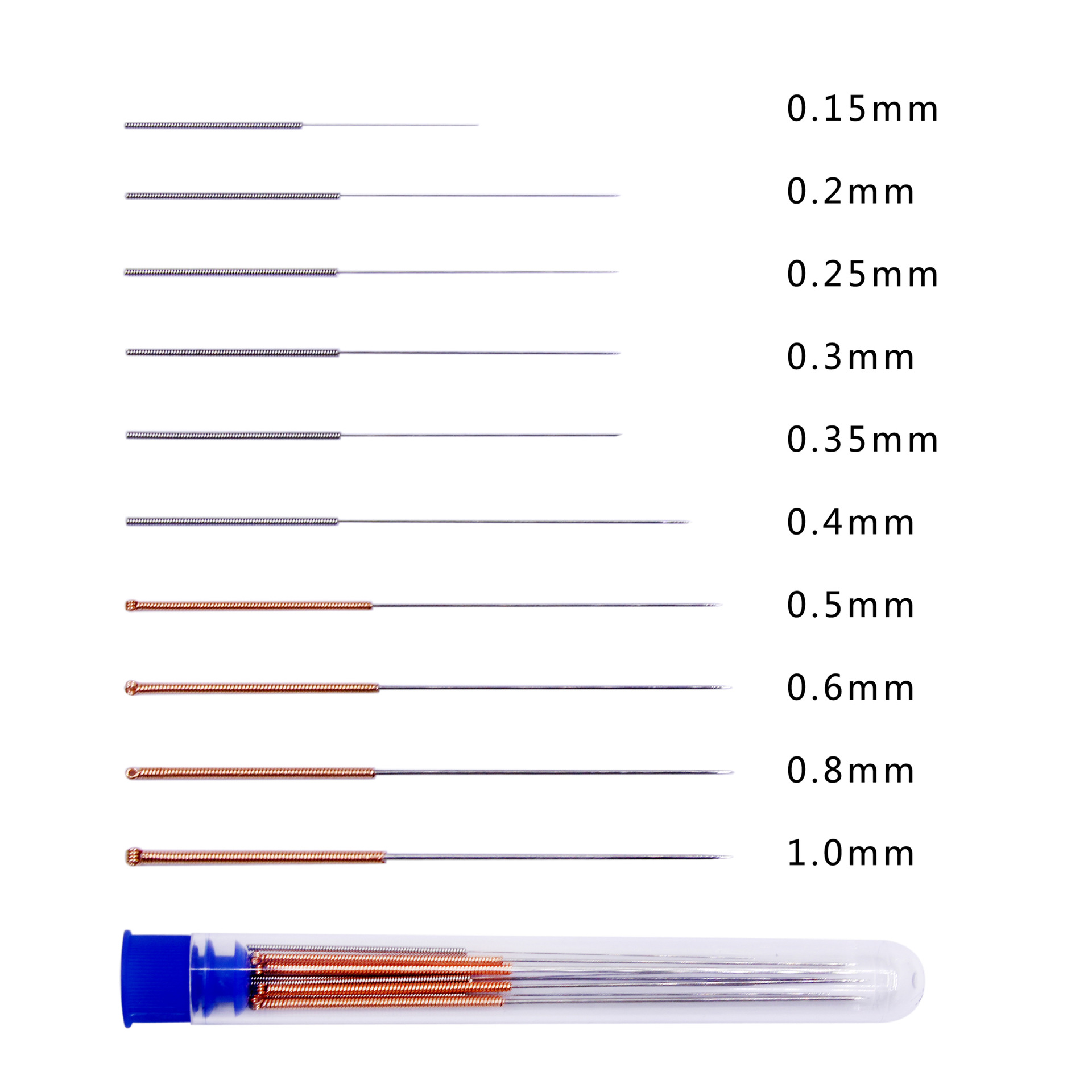 Accesorios de impresora 3d boquilla mk8 latón acero inoxidable broca a través de la aguja e3d boquilla limpieza de la aguja de acero limpiador
