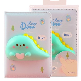 Pu Slow Rebound Foaming Soft Book Stickers Refrigerator Magnets Vent Decompression Toys Pinch Creative Toys Holiday Gifts
