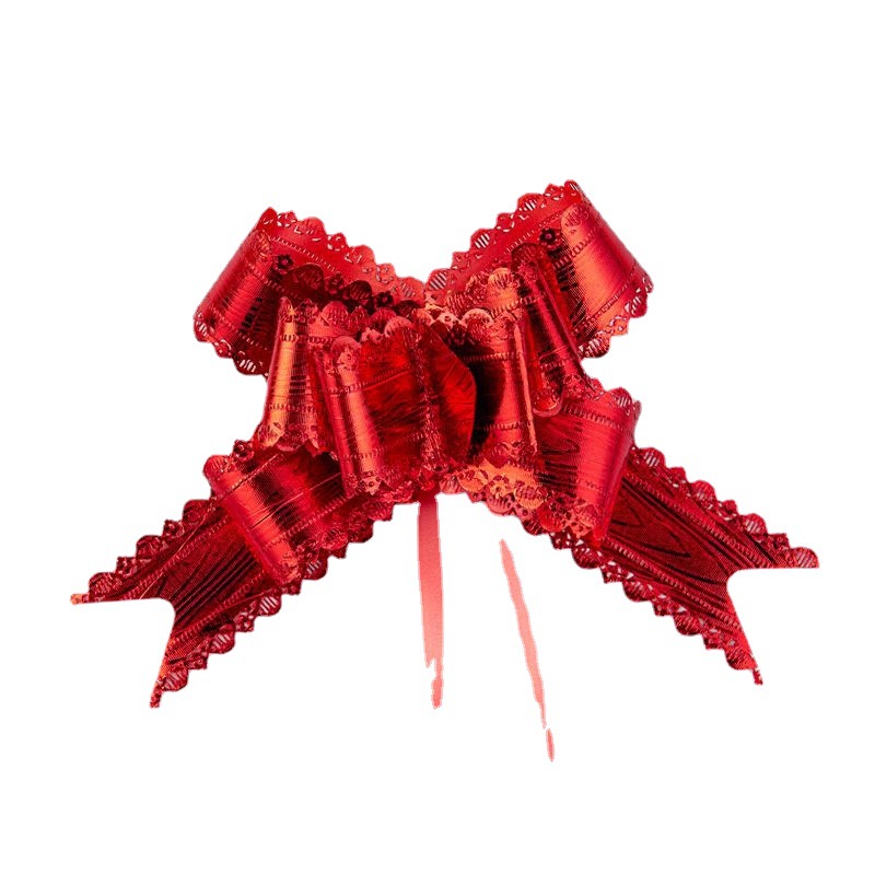 Regalo DE BODA coche mango arco Garland 50 ajuste agua ondulación encaje mano Garland boda habitación boda decoración del coche