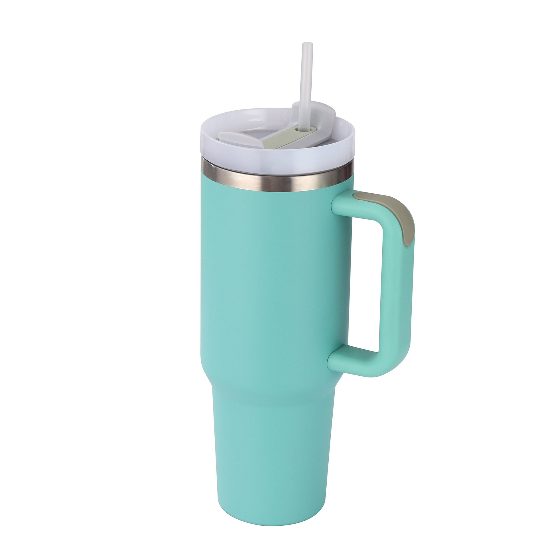 Vaso de Hielo de Alta Gama, Vaso para Auto de 40 oz, Vaso Aislado de Acero Inoxidable 304, Vaso de Agua para Auto de Gran Capacidad, Personalizable