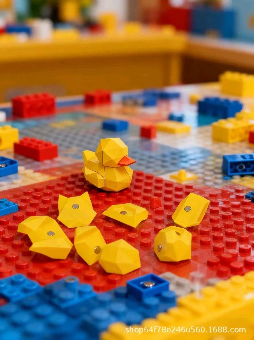Stem, toy for experiments, duck, early education, science, (Cross-border trading)
