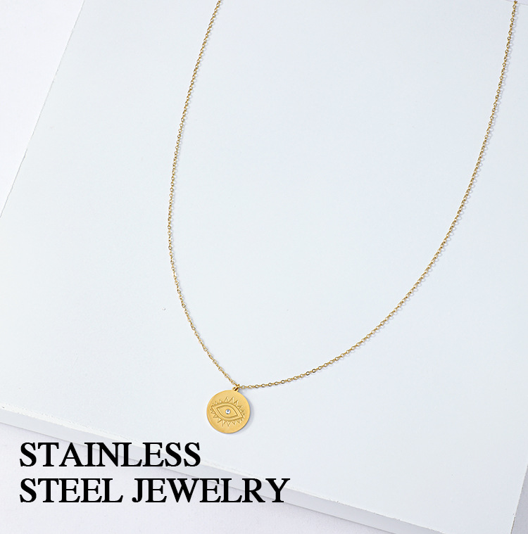 Animal Ethnic Style Titanium Steel Pendant Necklace Wholesale display picture 1