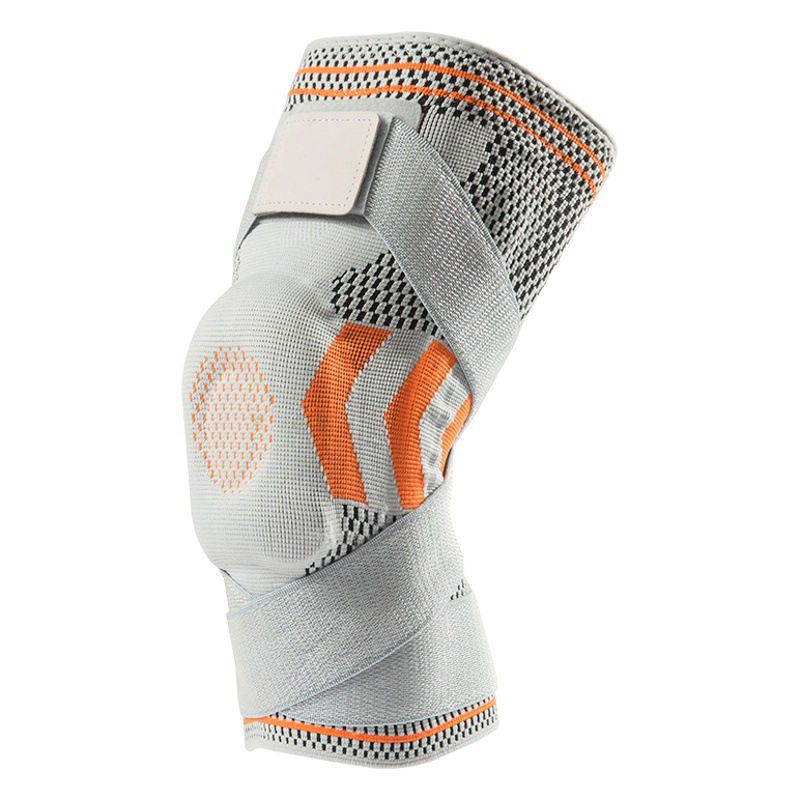 Doble Correa deportes rótula verano silicona baloncesto rótula menisco protección transpirable ciclismo deportes equipo de protección al por mayor